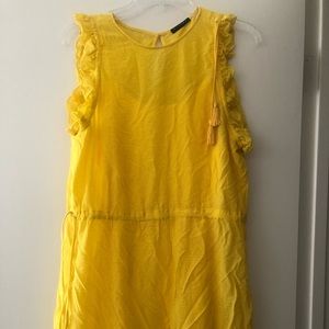 Yellow Sisley dress.